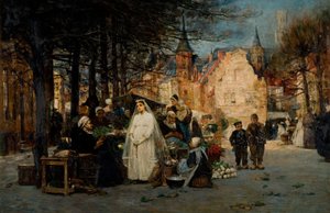 Ensimmäinen ehtoollinen, 1894. tekijältä Flora Macdonald Reid
