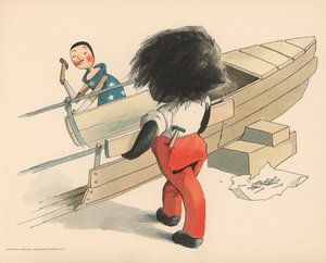 Kuvitus The Golliwoggs Polar Adventuresista
