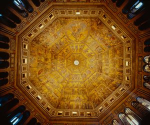 Pyhän Johanneksen kastekappelin kupolikatto, Firenze (mosaiikki)