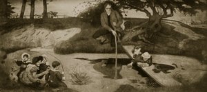 Dalton kerää Marsh Gas -kaasua, kuvitus "Hutchinson