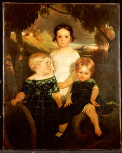 Bromley-lapset, 1843 tekijältä Ford Madox Brown