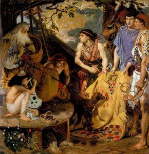 Monivärinen takki tekijältä Ford Madox Brown