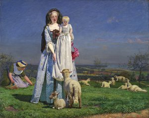 Kauniit Baa-lammas tekijältä Ford Madox Brown