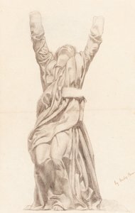 Neitsyt pyörtyminen [recto] tekijältä Ford Madox Brown