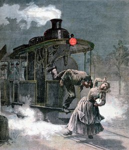 Onnettomuus Marly-le-Roi-radalla, Ranska, 1891