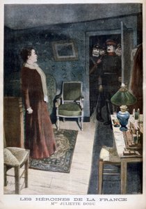 Juliette Dodu, ranskalainen heroiini, 1896. tekijältä Fortuné Méaulle