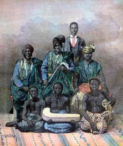 Dahomeyn kuningas Behanzin, 1893