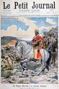 Negus Etiopiasta, Menelik II, Adouan taistelussa, 1898