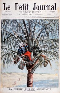 Espanjan näköalapaikka, Espanjan ja Amerikan sota, 1898 tekijältä Fortuné Méaulle