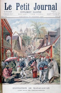 Tananarive Antananarivo, Madagaskarin pääkaupunki, 1895