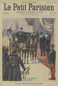 Leopold II, belgialaisten kuningas, Elyseen palatsissa Pariisissa