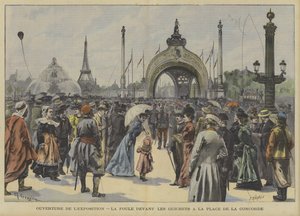 Vuoden 1900 Exposition Universelle -näyttely avattiin Pariisissa