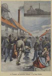 Anichen hiilikaivosonnettomuus, Ranska tekijältä Fortune Louis Meaulle