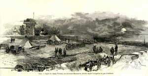 Solferinon torni, joka rakennettiin Pariisin Montmartren kukkulalle vuonna 1859, suunnilleen nykyisen Sacre-Coeur-basilikan paikalle. Alun perin Malakoffin torniksi kutsuttu torni oli noin 25 metriä korkea ja siinä oli neljä tasoa. Vuoden 1870 sodan aikana tekijältä Fortune Louis Meaulle