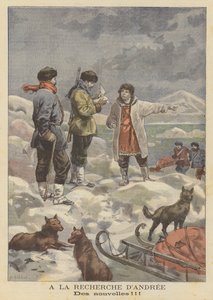 Etsitään Salomon Andreesin kadonneita ilmapalloja arktisilla alueilla tekijältä Fortune Louis Meaulle
