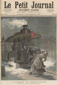 Onnettomuus Marly-le-Roissa: Hänen omistautumisensa uhri, "Le Petit Journal", 14. marraskuuta 1891