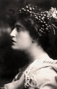 Constance Collier 1878-1955, brittiläinen näyttelijä, 1900-luku.