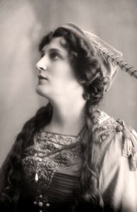 Evelyn Millard 1869-1941, englantilainen näyttelijä, 1900-luvun alku.