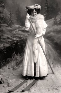 Gertie Millar 1879-1952, englantilainen näyttelijä, 1906. tekijältä Foulsham and Banfield