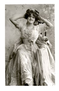 Marie Studholme 1875-1930, englantilainen näyttelijä, 1900-luku.