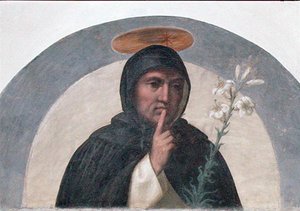 St. Dominic (n. 1170–1221) (fresko) tekijältä Fra Bartolomeo