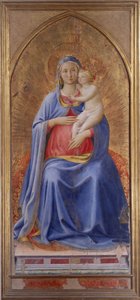 Neitsyt lapsen kanssa - 1430 tekijältä Fra  Angelico