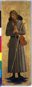 A Saint, n. 1435-1440 (tempera poppelilla) tekijältä Fra Angelico