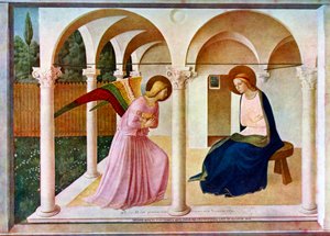 The Annunciation, c1438-1445, c1900-1920.