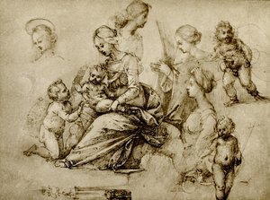 Tutkimus Madonnasta tekijältä Fra Bartolomeo