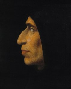 Girolamo Savonarola, dominikaanimunkki, katumuksen saarnaaja. tekijältä Fra & Paolino Fra Bartolomeo
