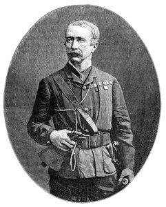 Garnet Joseph Wolseley, 1. varakreivi Wolseley, irlantilaissyntyinen brittiläinen sotilas, 1900.
