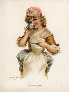 Tytöt: Veronique (väri litho)