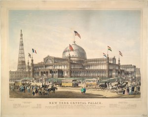 New York Crystal Palace: Kaikkien kansakuntien teollisuuden näyttelyyn. tekijältä Frances Flora Bond Palmer