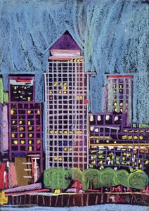 Canary Wharf Lontoon Docklandsissa tekijältä Frances Treanor