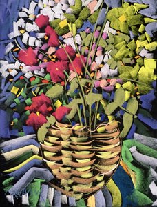 Deco Flowers (pastelliväri asennuslevyllä)