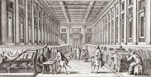 Laurentian kirjasto, 1700-luvun loppu. tekijältä Francesco (after) Bartolozzi