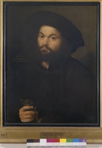 Miehen muotokuva, n. 1520 (öljy kankaalle) tekijältä Francesco Torbido