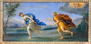 Apollon et Daphne - Apollo ja Daphne ... tekijältä Francesco Albani