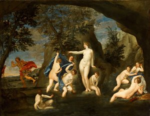 Diana ja Actaeon, n. 1640.