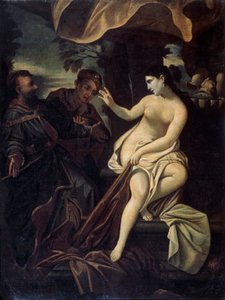 Susanna ja vanhimmat. tekijältä Francesco Albani