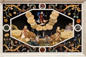 Monte Bericon Madonna ilmestyy Vincenza Pasinille, yksityiskohta