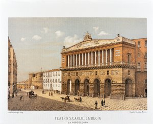 Italia, Napoli, San Carlo Theater