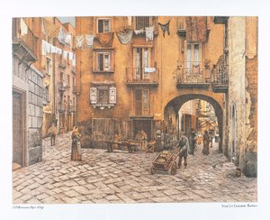 Italia, Napoli, Soppportico de 