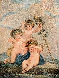 Cupidit, 1700-luku tekijältä Francesco Bartolozzi