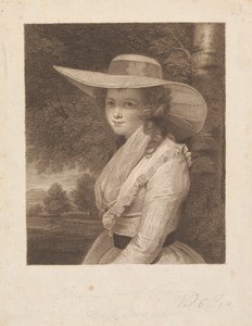 Lavinia Spencer (nascida Bingham), Condessa Spencer finlandesa tekijältä Francesco Bartolozzi