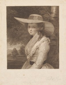 Lavinia Spencer (nascida Bingham), Condessa Spencer finlandesa tekijältä Francesco Bartolozzi
