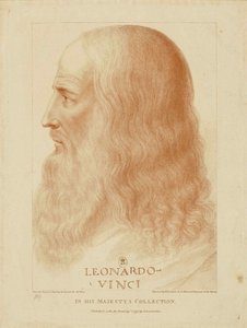 Leonardo da Vinci, 1795. tekijältä Francesco Bartolozzi