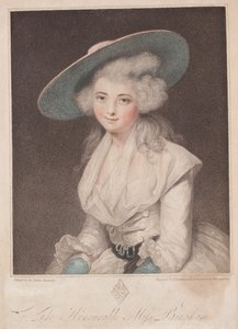 Neiti Anne Bingham. tekijältä Francesco Bartolozzi