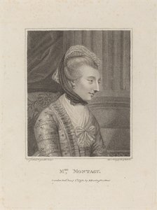 Rouva Montague, 1792. tekijältä Francesco Bartolozzi