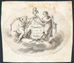 Kauppakortti, William Wilson tekijältä Francesco Bartolozzi